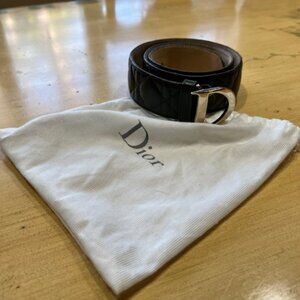 Dior Leather Belt